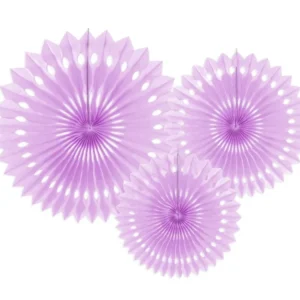 Laventelipaperituulettimet 20cm 3kpl