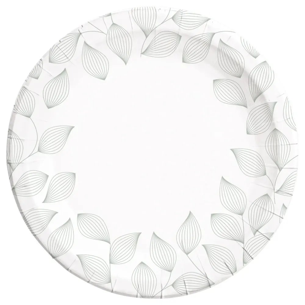 Lehtilautaset 23cm 8kpl