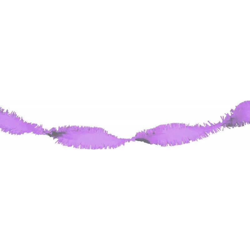 Lilac Garlands kreppi 24m