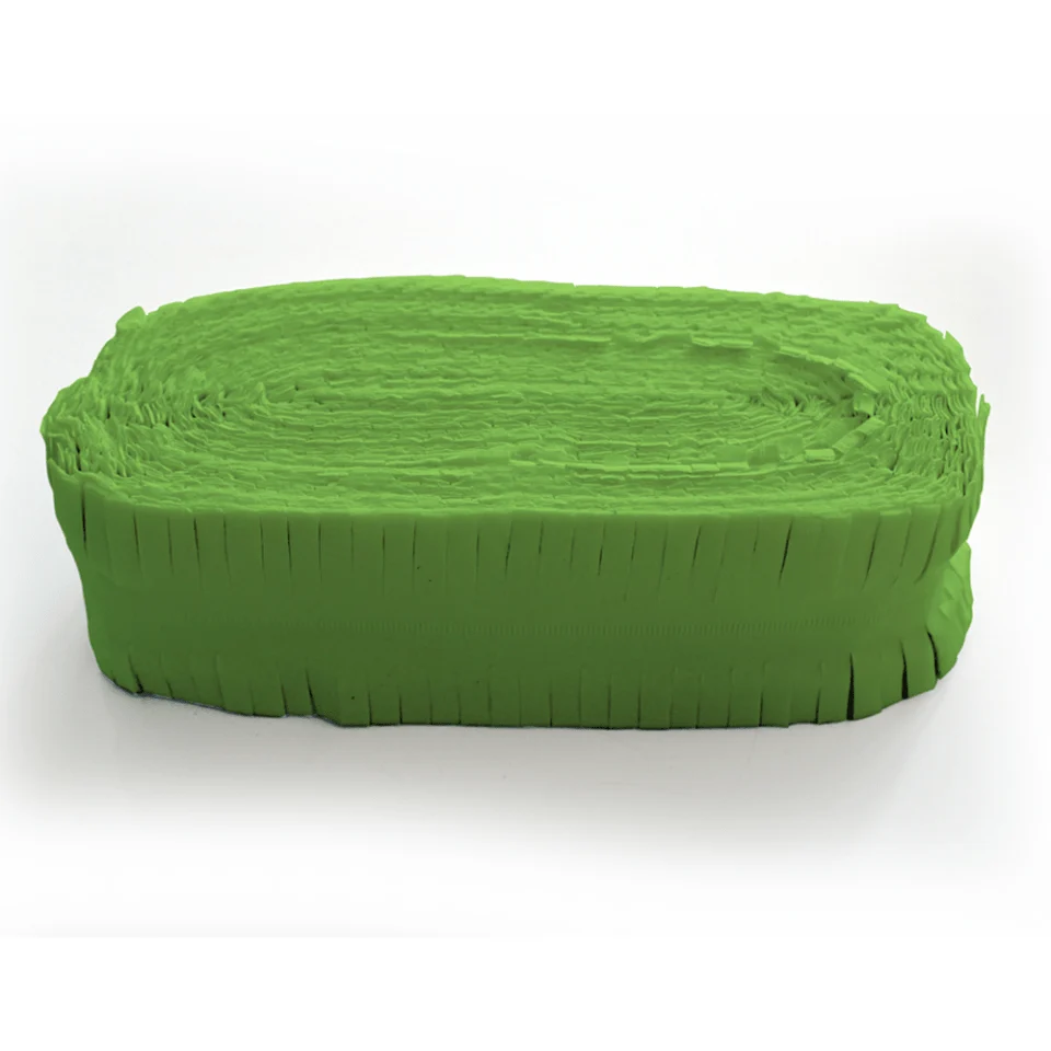 Lime Green Garlands kreppi 24m