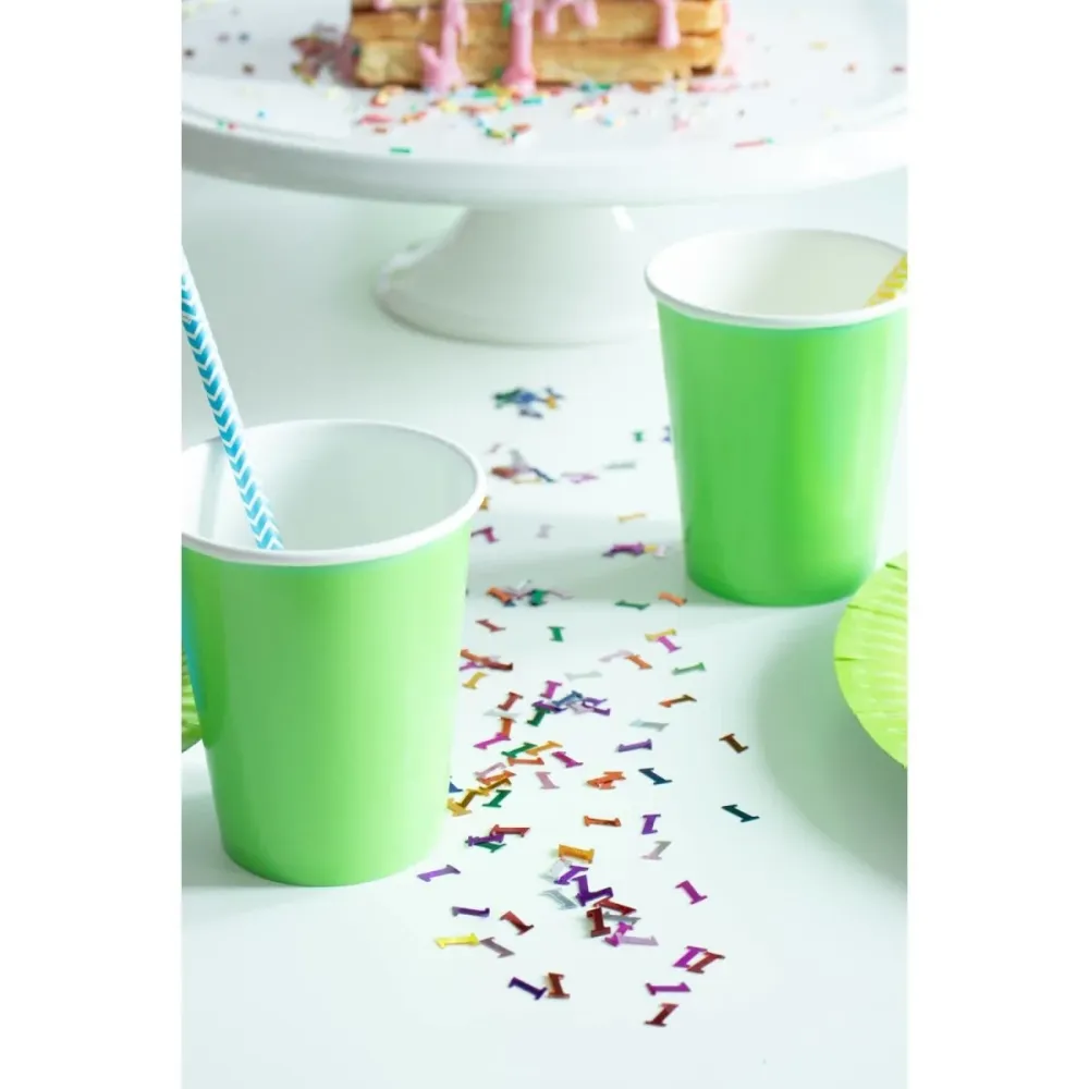 Lime Green kupit pahvi 350ml 8kpl 8kpl