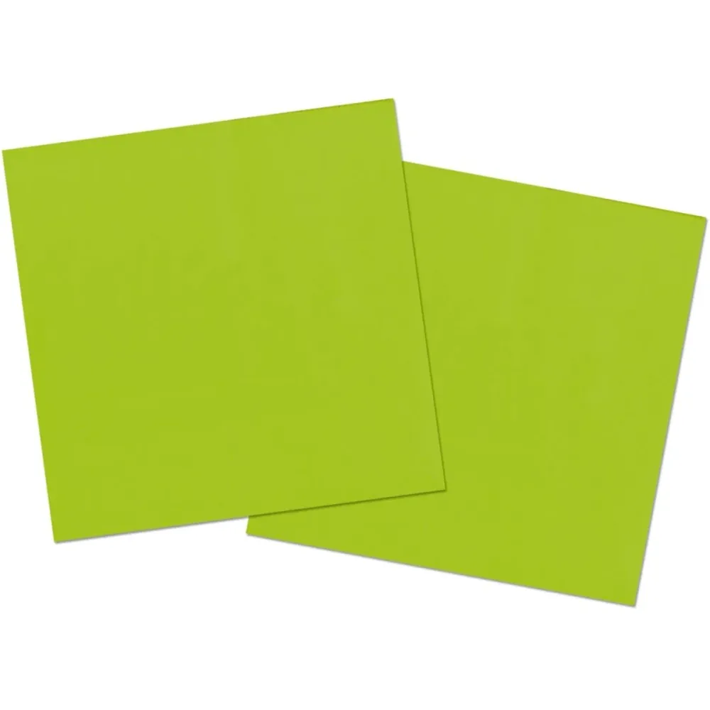 Lime Green lautasliinat 33cm 20kpl