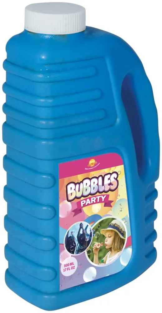 Läpinäkyvä kuplanpuhallusneste 500ml
