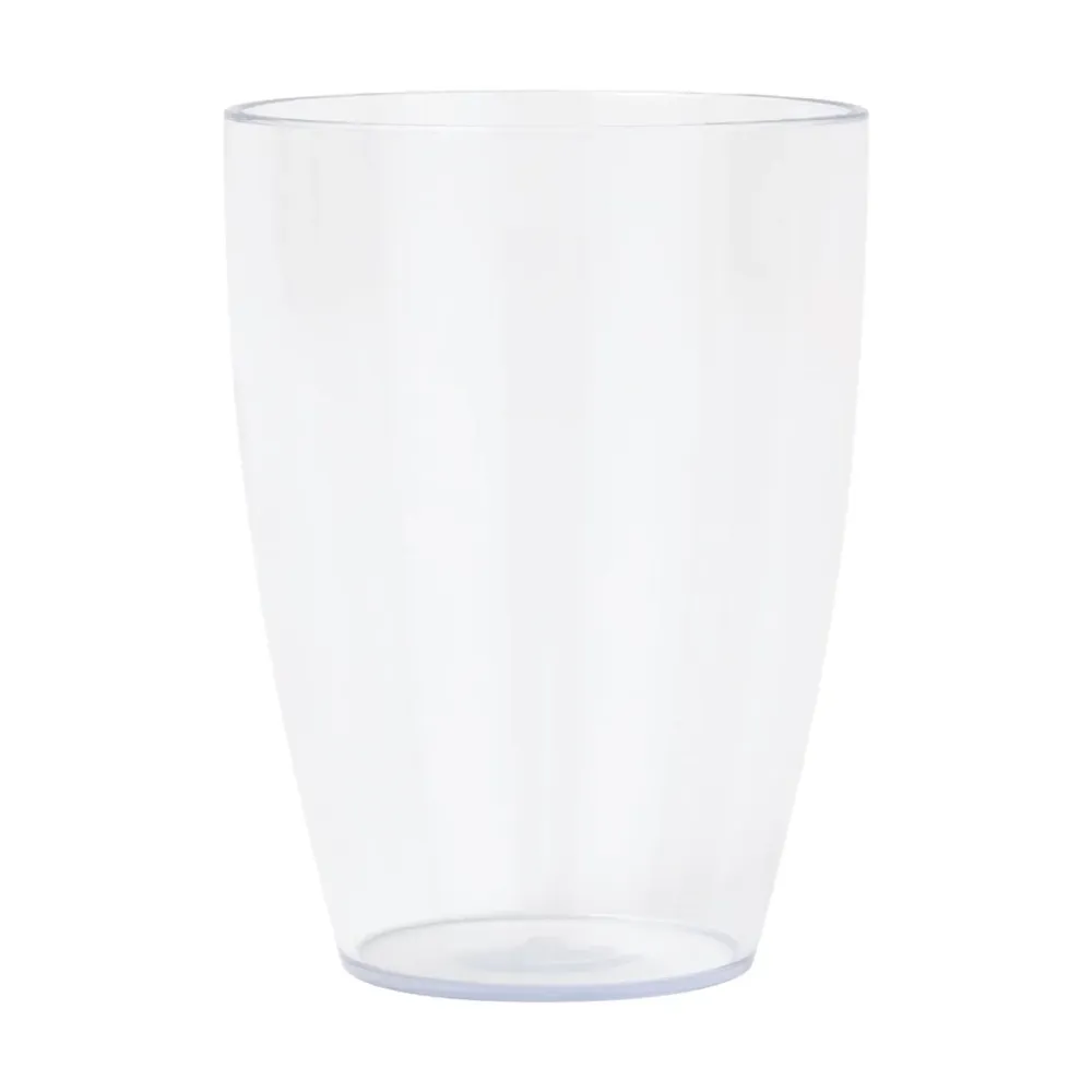 Läpinäkyvä kuppi Muovi 400ml 2kpl
