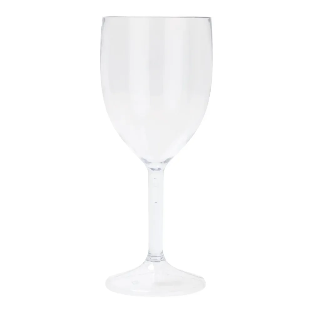 Läpinäkyvä viinilasi Muovi 300ml 2kpl
