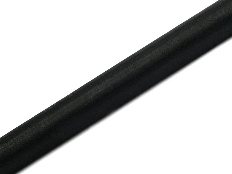 Musta organzarulla 36cm 9m