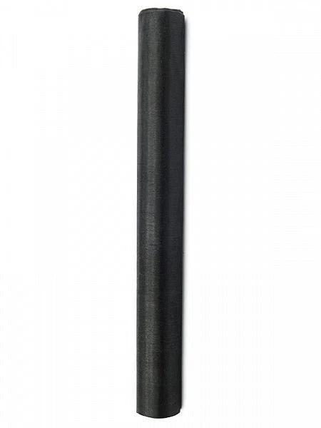 Musta organzarulla 36cm 9m
