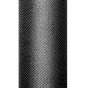 Musta Tulle Roll 30cm 9m