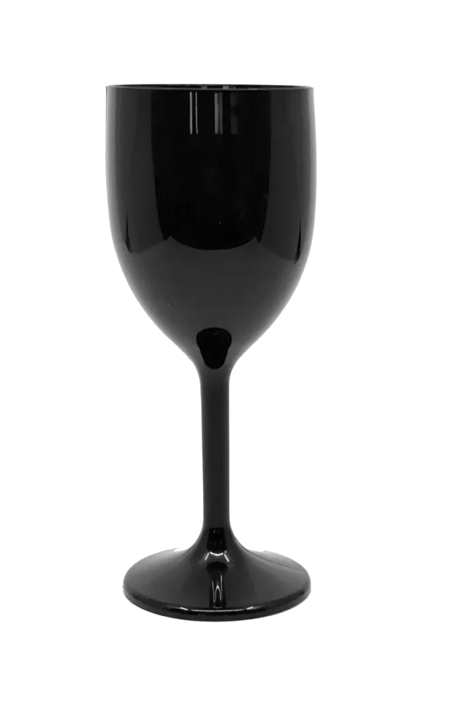 Mustat viinilasit 300ml 2kpl