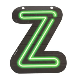 Neon kirjain Z 24cm