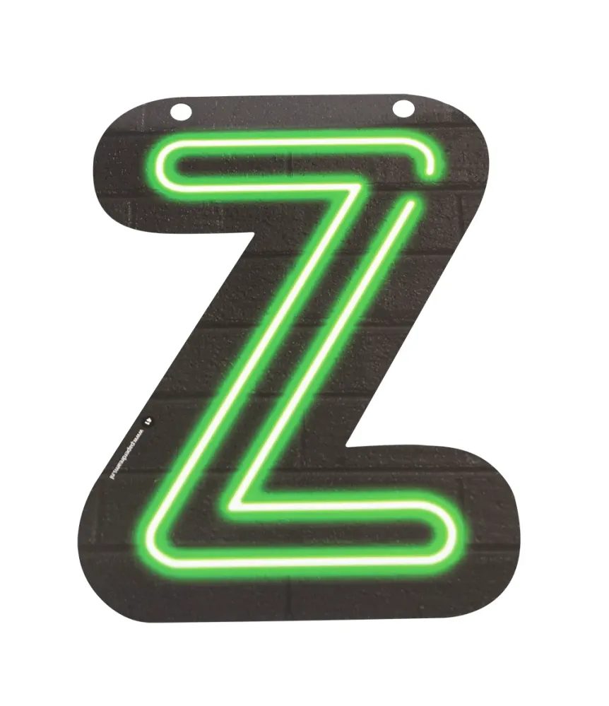 Neon kirjain Z 24cm