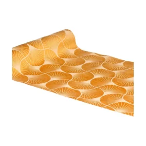 Oranssi Cantaloupe pöytäjuoksija Gingko Print 3m