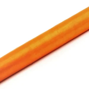 Oranssi organzarulla 36cm 9m