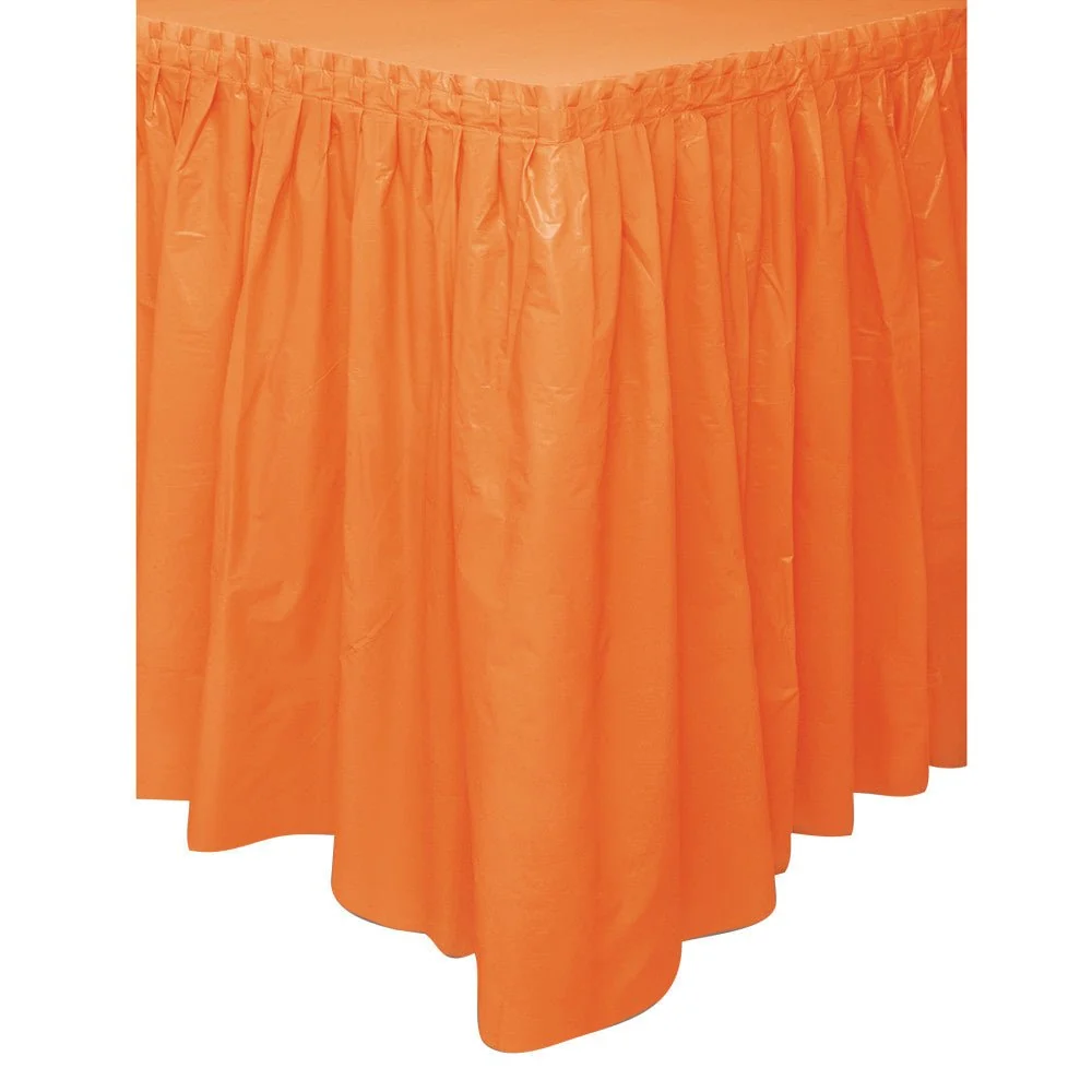 Oranssi pöytähame 4.26m