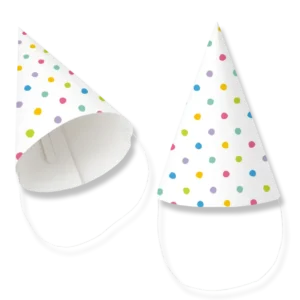 Paperihatut - Party Dots
