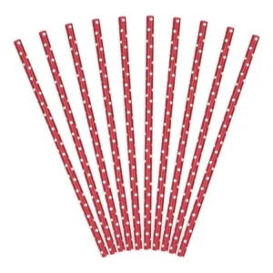 Paperipillit punainen 19.5cm 10kpl