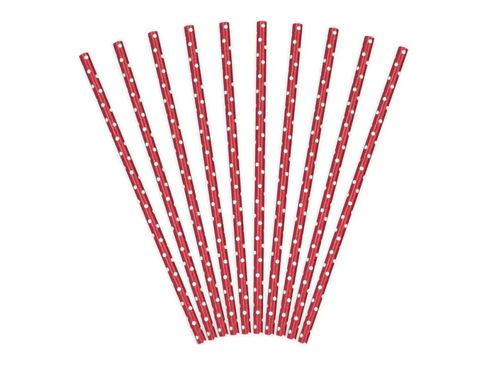Paperipillit punainen 19.5cm 10kpl