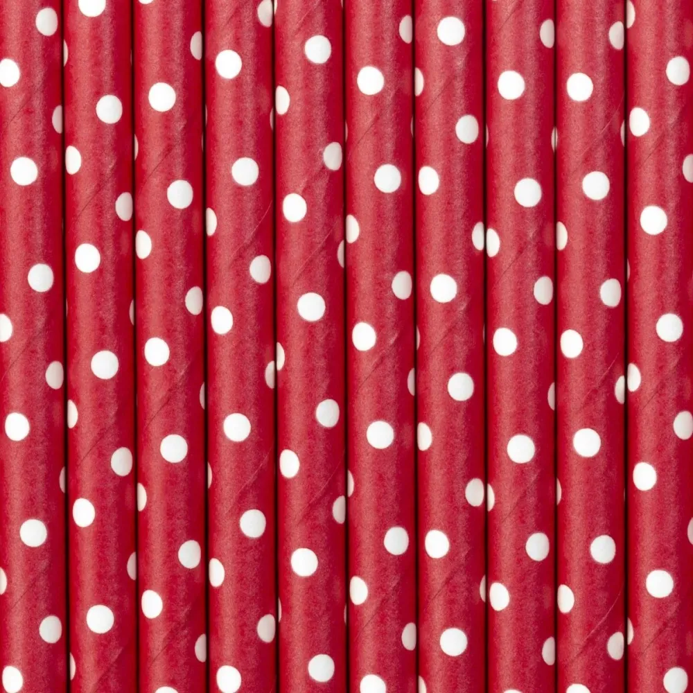 Paperipillit punainen 19.5cm 10kpl