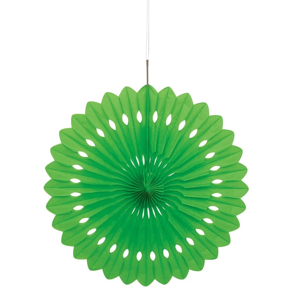 Paperiviuhka Lime Green 40cm
