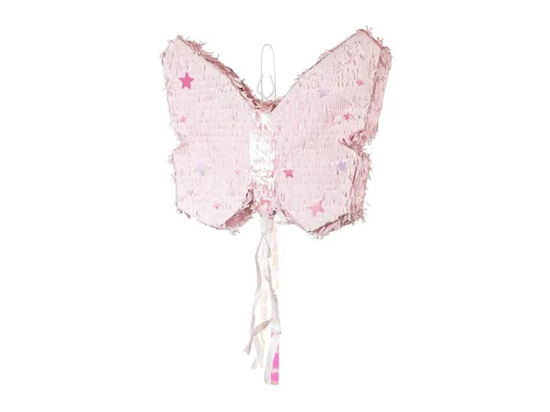 Perhonen Pinata vaaleanpunainen 58cm
