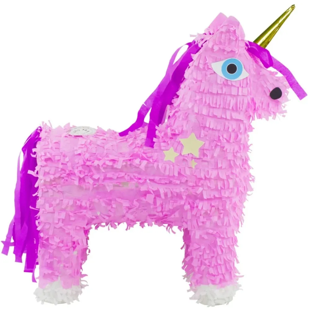Pinata yksisarvinen vaaleanpunainen 55cm
