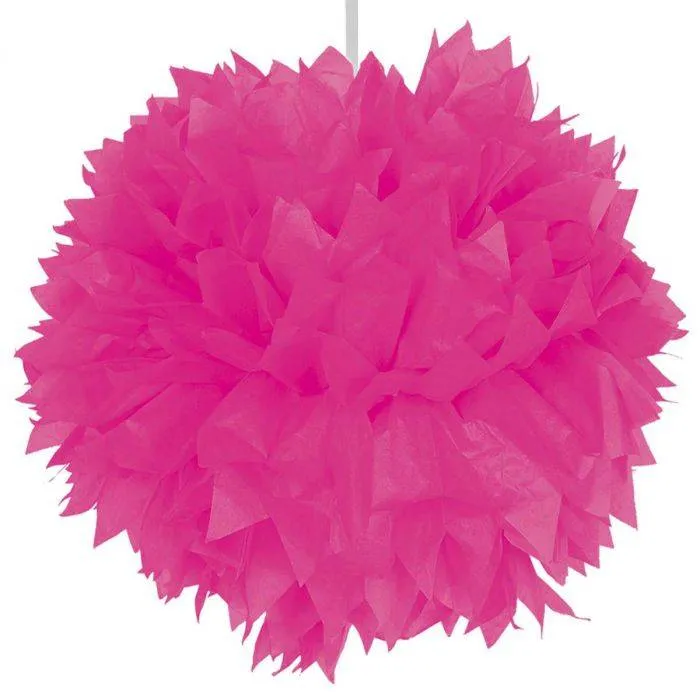 Pompon Fuksia 30cm