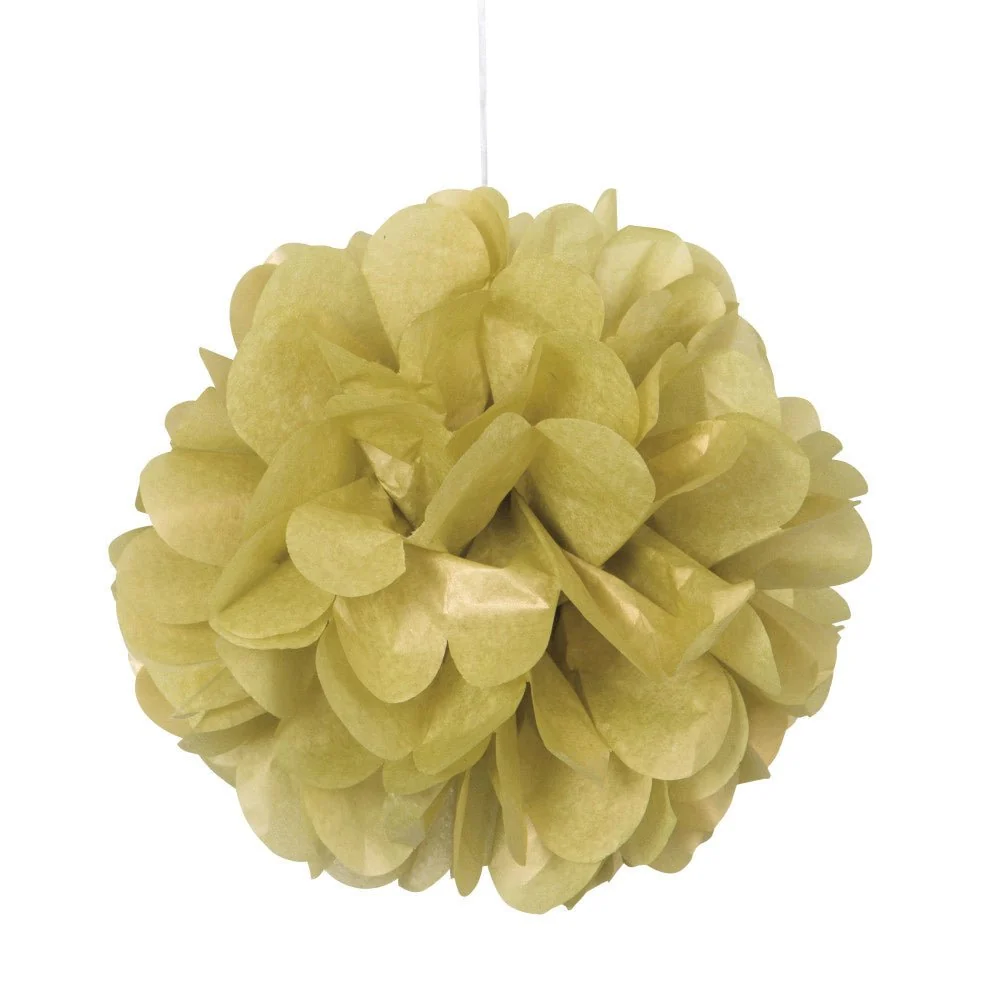 Pompon Gold 20cm 3kpl