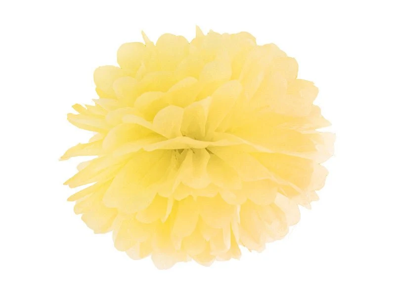Pompon Keltainen 25cm