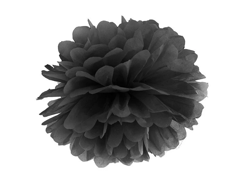 Pompon Musta 25cm