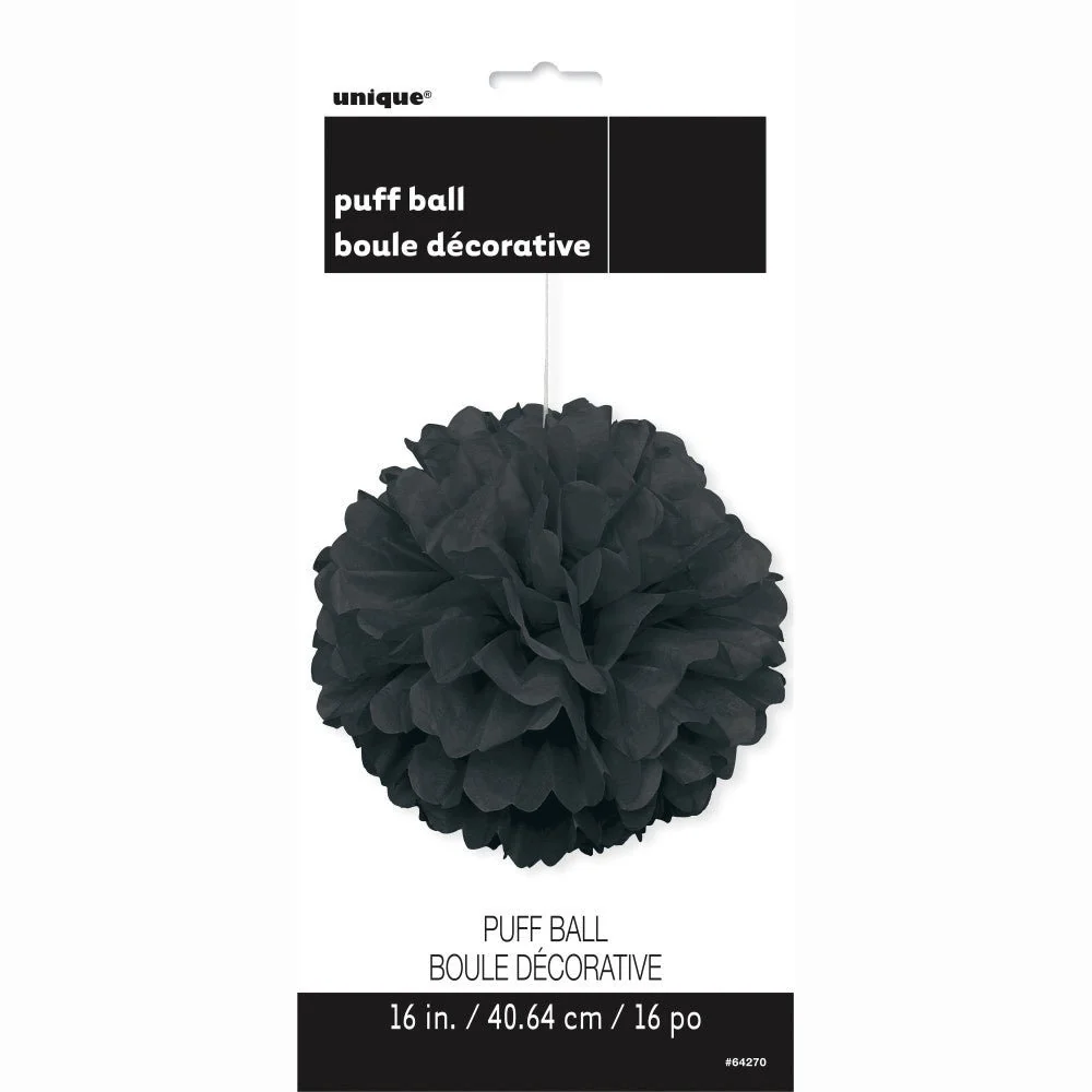 Pompon Musta 40cm