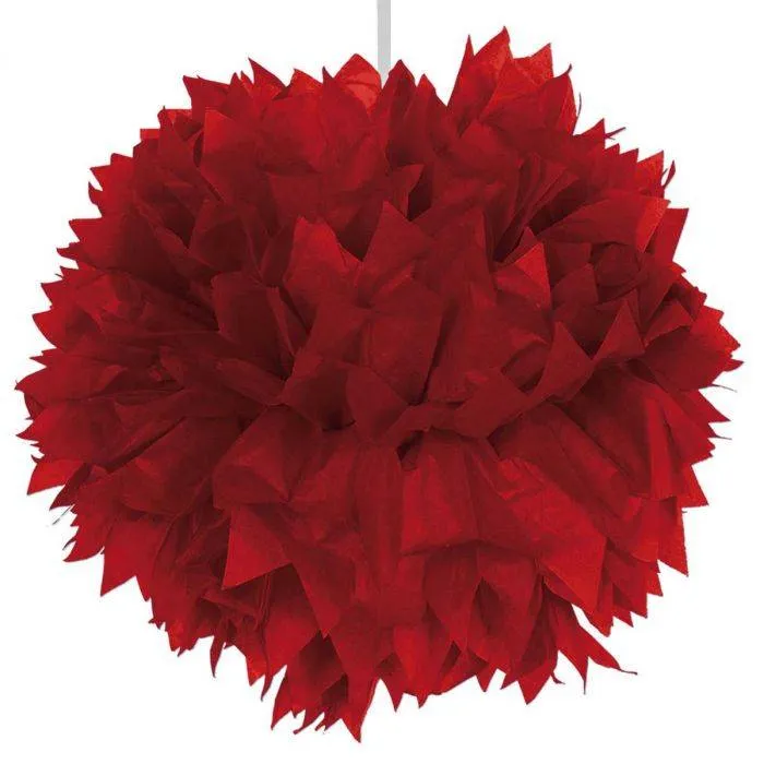 Pompon Punainen 30cm