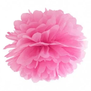 Pompon vaaleanpunainen 35cm