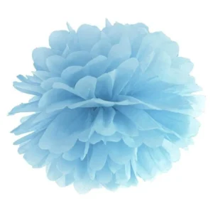 Pompon vaaleansininen 25cm