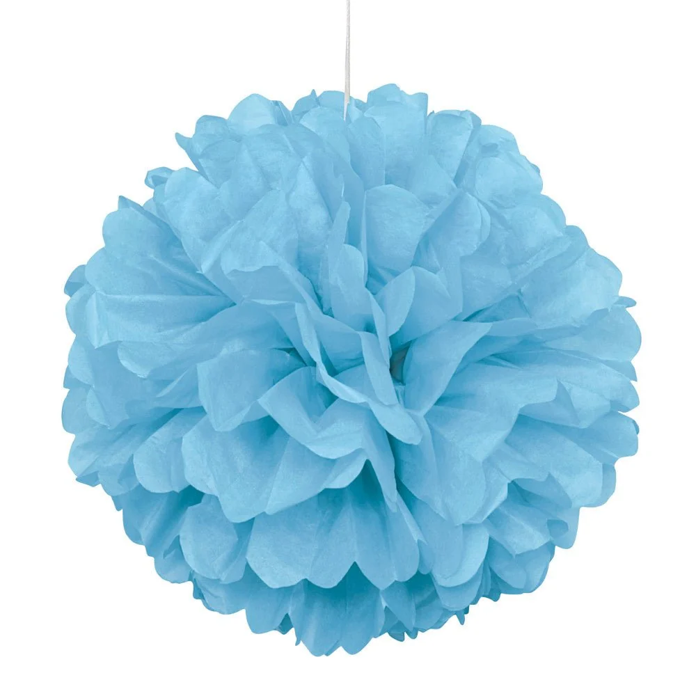 Pompon vaaleansininen 40cm