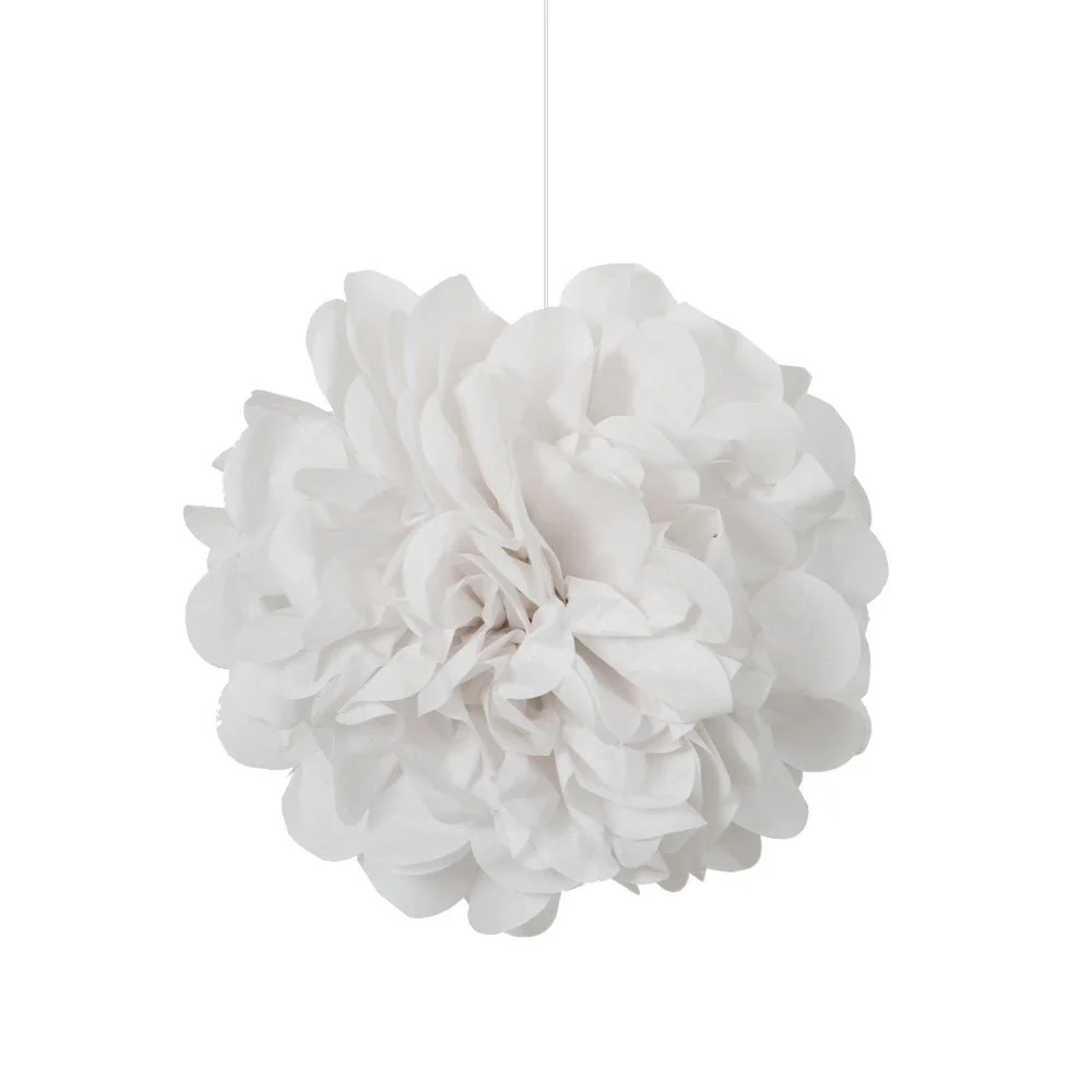 Pompon Valkoinen 20cm 3kpl