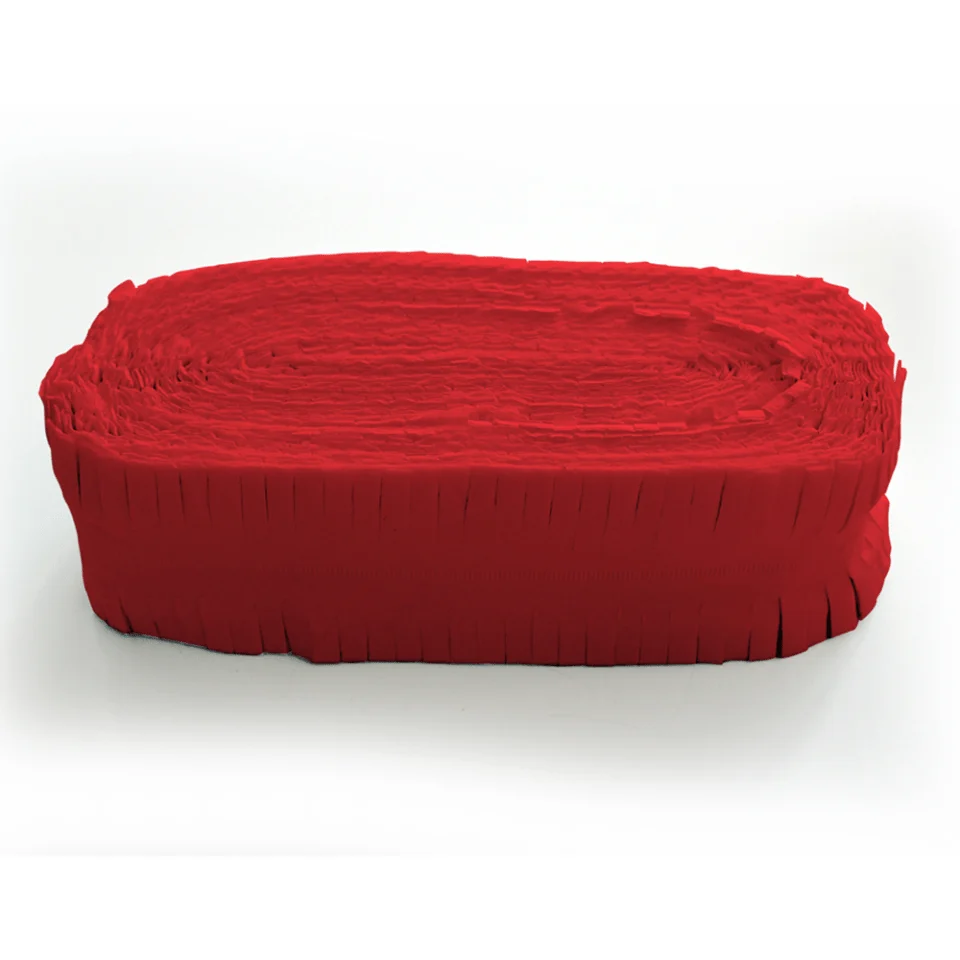 Punainen Garlands kreppi 24m