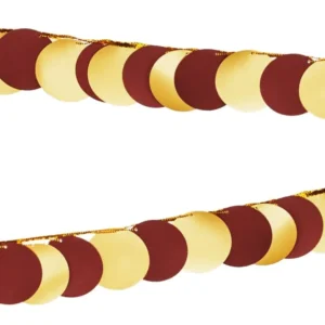 Punainen kultainen kranssi 2.2m