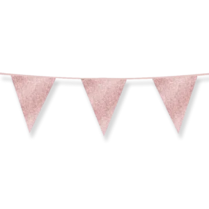 Rose Gold Garland Glitter 6m