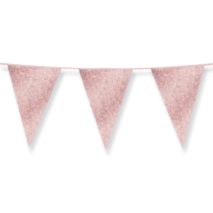Rose Gold Garland Glitter 6m