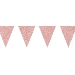 Rose Gold Garlands Glitter 6m