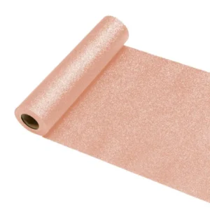 Rose Gold pöytäjuoksija Glitter 30Cm 5m 5m