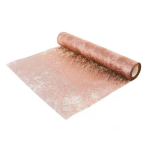 Rose Gold pöytäjuoksija kiiltävä 10m