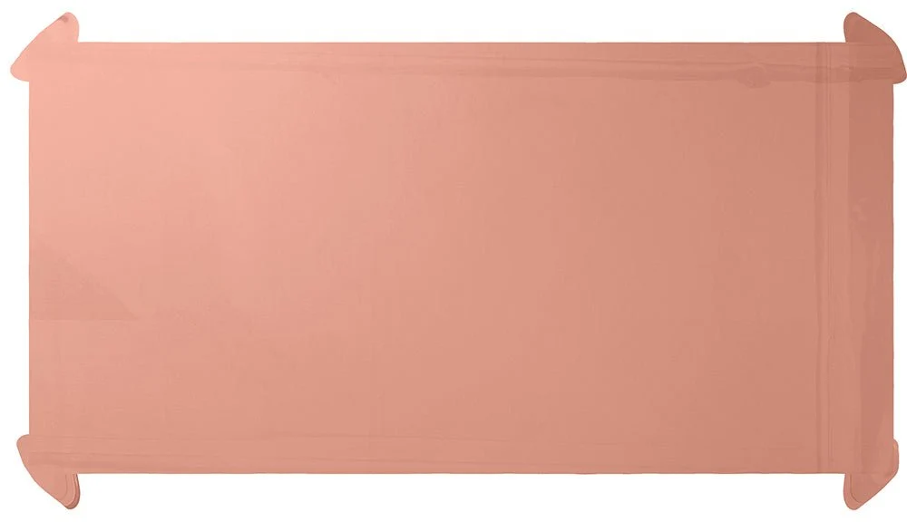 Rose Gold pöytäliina metallinen 2.74m