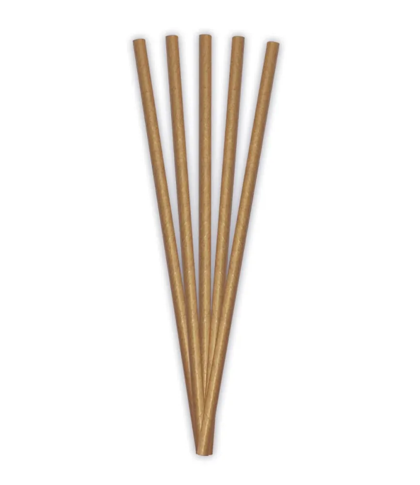 Ruskeat oljet paperi 19.7cm 24kpl