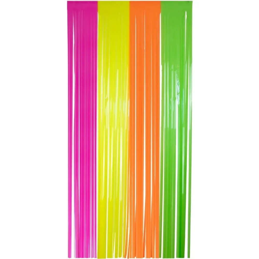 Sateenkaari oviverho Neon 2m