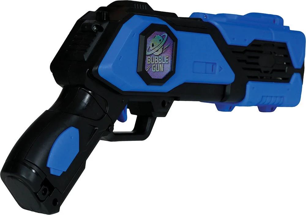 Sininen kuplapuhalluspistooli 33cm