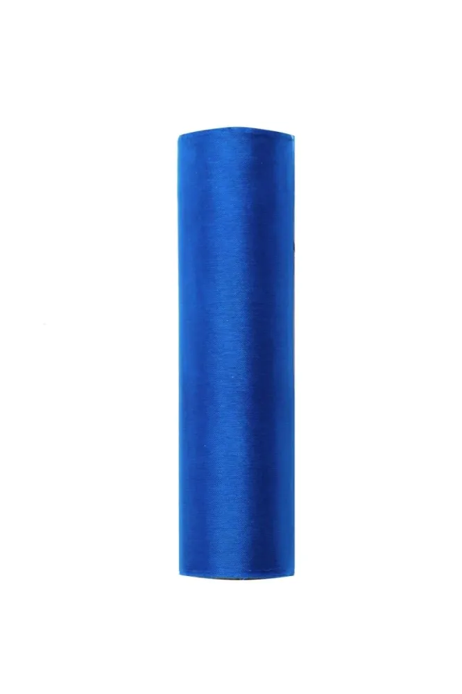 Sininen Organza kangas 16cm 9m