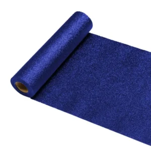 Tummansininen pöytäjuoksija Glitter 5m