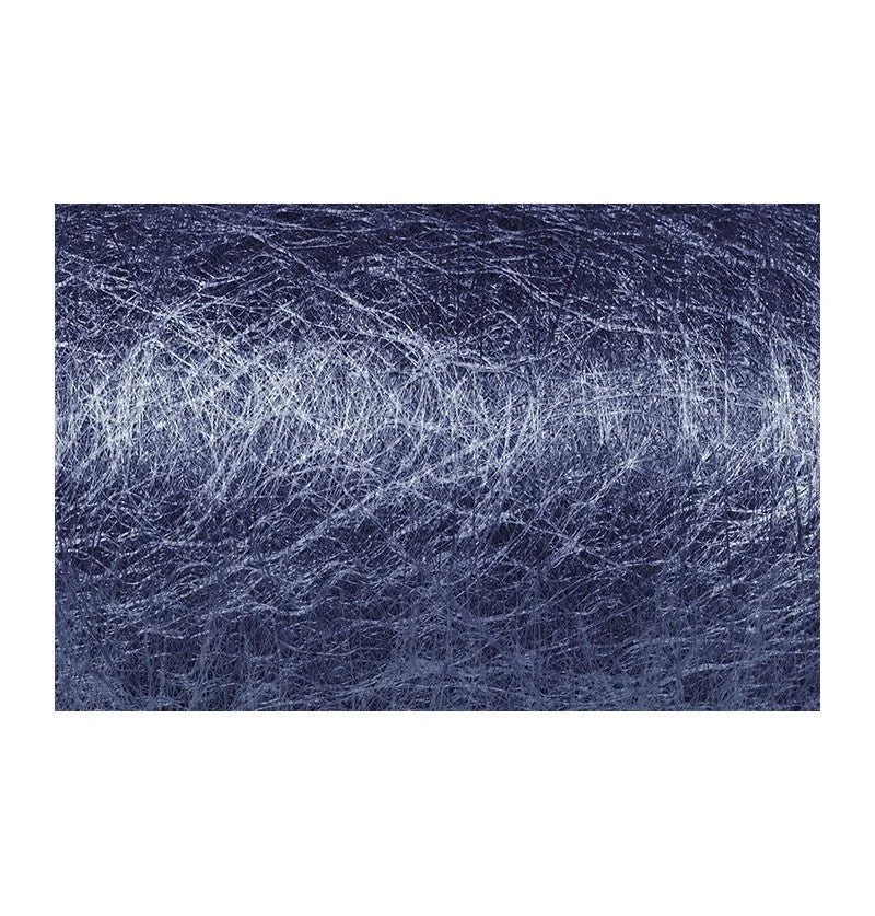 Tummansininen pöytäjuoksija Glitter 5M 36cm