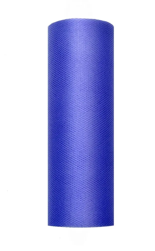 Tummansininen Tulle Roll 15cm 9m